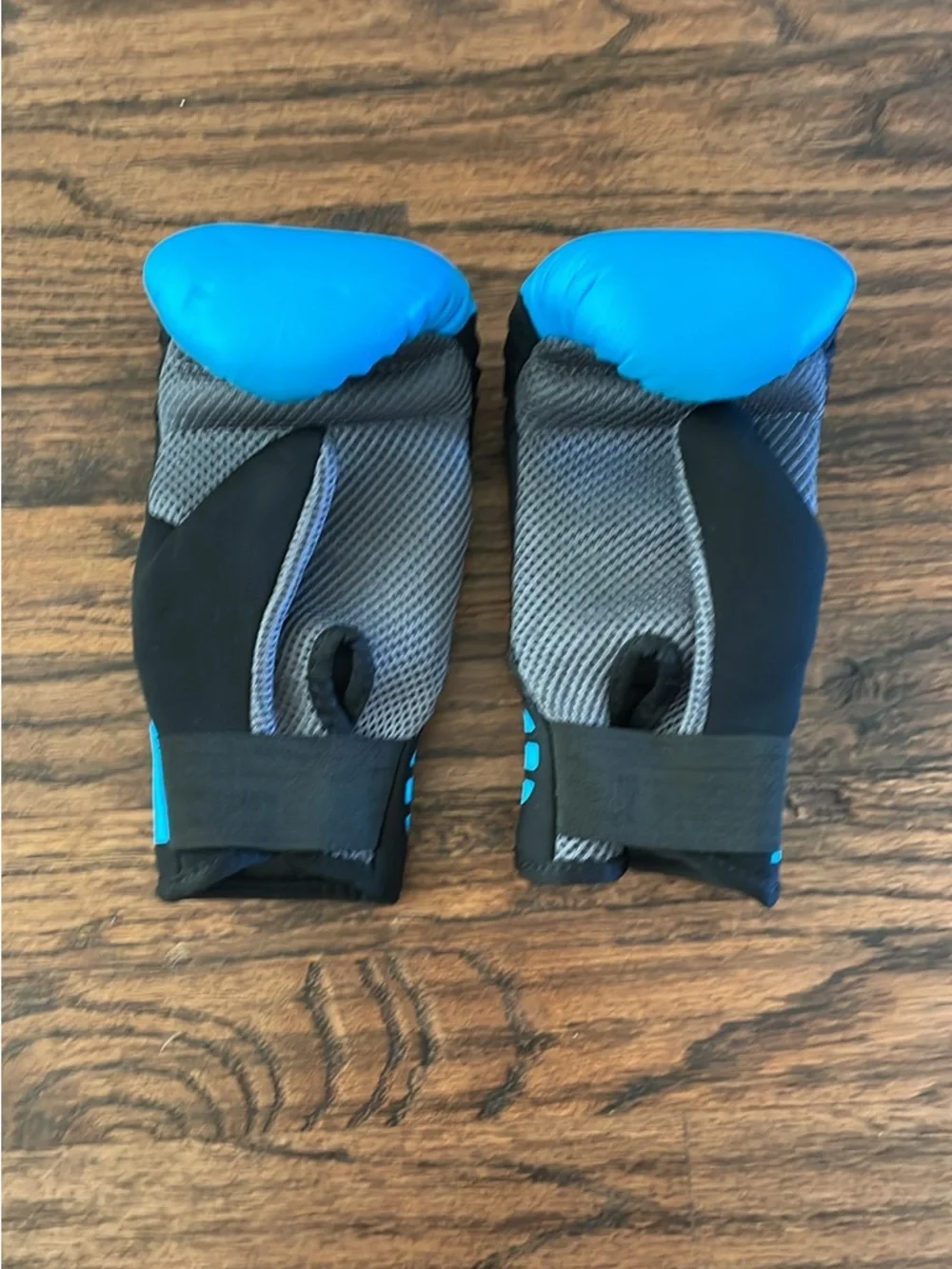Kids Blue and Black Boxing Gloves - Brave Series